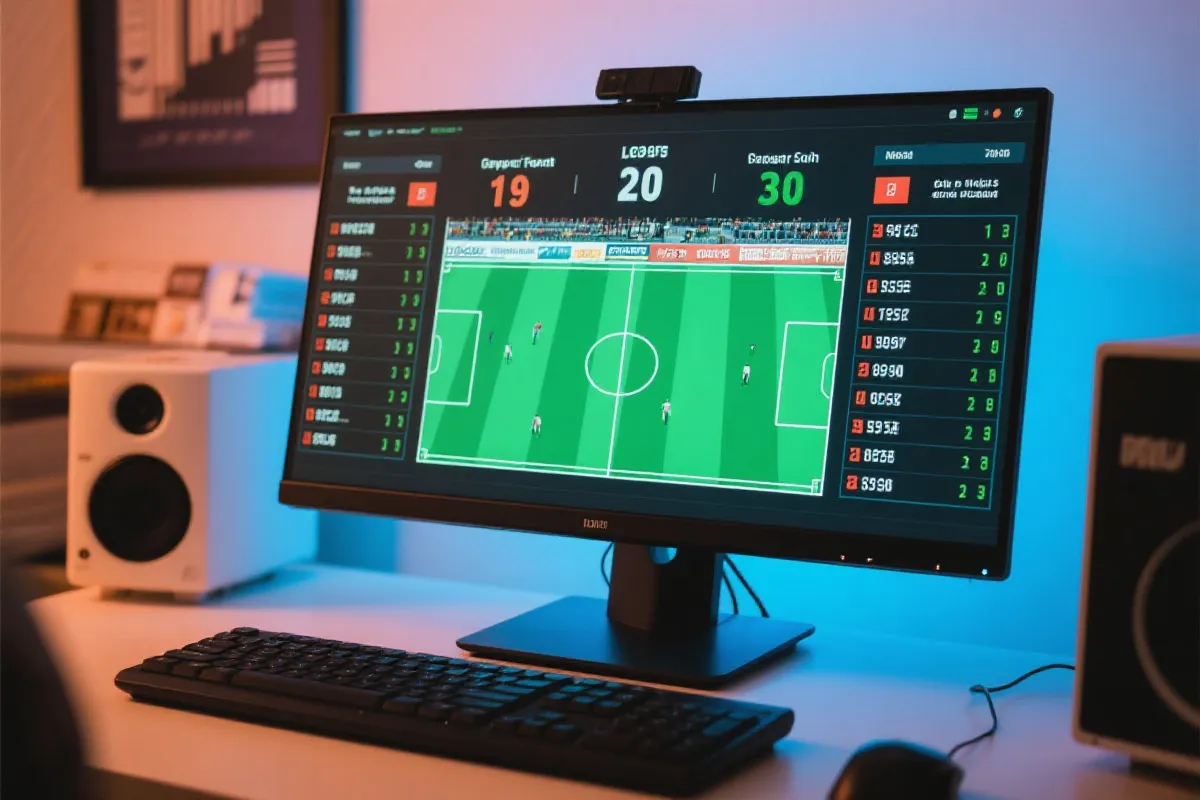 PC端赛事信息示意图